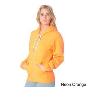 American Apparel Unisex Flex Fleece Zip Hoodie